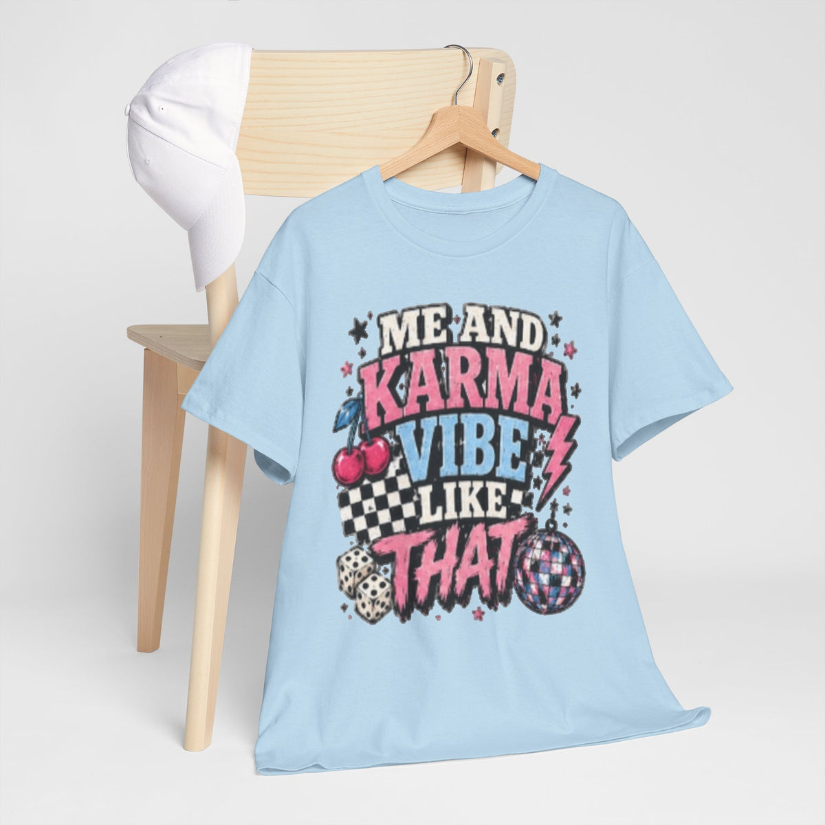 Me and Karma Vibe Like That Tee